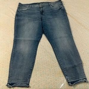 Old Navy Rockstar MidRise 18R Unhemmed Style